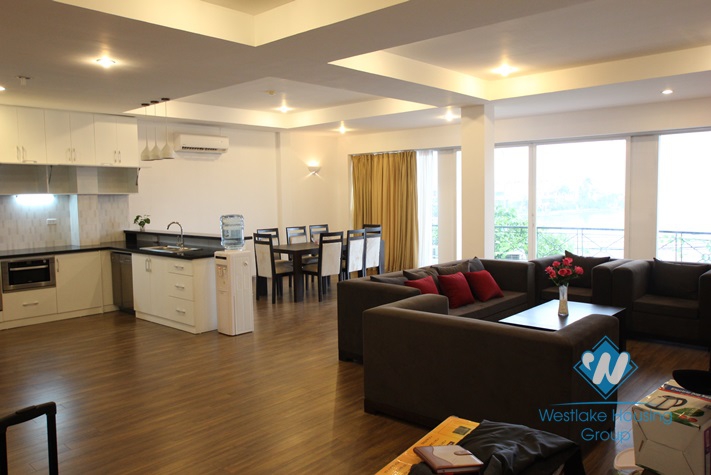 Brand new, high quality apartment with lake view available for rent in West lake area, fully furnished